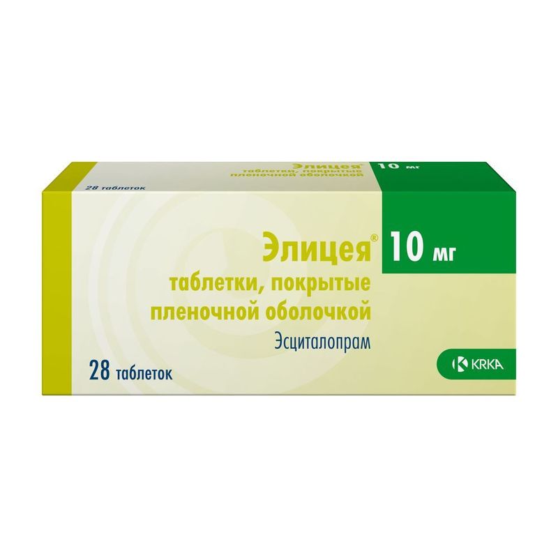 Элицея таблетки покрыт.плен.об. 10 мг 28 шт - купить, цена и отзывы ...