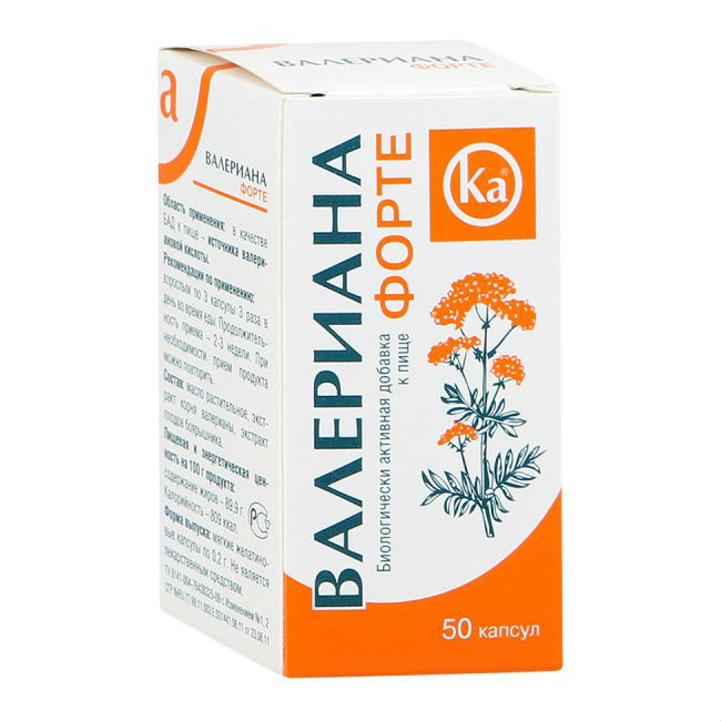 Валериана Форте КА - Купить, Цена, Доставка И Отзывы, Валериана.
