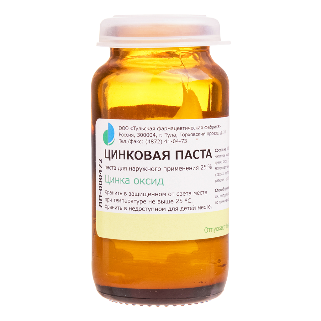 Цинковая паста для наружного применения 25% 25 г 1 шт - купить, цена и  отзывы, Цинковая паста для наружного применения 25% 25 г 1 шт инструкция по  применению, дешевые аналоги, описание, заказать в Москве с доставкой на дом