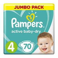 pampers active baby 4 cena