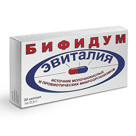 Эвиталия Бифидум - купить, цена, доставка и отзывы, Эвиталия Бифидум инструкция по применению, дешевые аналоги, описание, заказать в Москве с доставкой на домLogo of EaptekaElements/Icons/sale/normalElements/Icons/sprinkler/normalElements/Icons/doctor-bag/normal CopyElements/Icons/nose/normalElements/Icons/cistit/normalElements/Icons/sprinkler/normalElements/Icons/more/normal