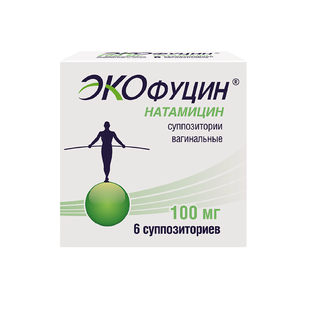 Экофуцин суппозитории вагинальные 100 мг 6 шт - купить, цена и отзывы ...