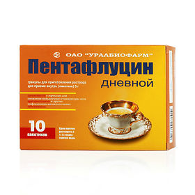 пентафлуцин дневной инструкция по применению Пентафлуцин дневной гранулы для приг. Раствора 5г №5 цена.