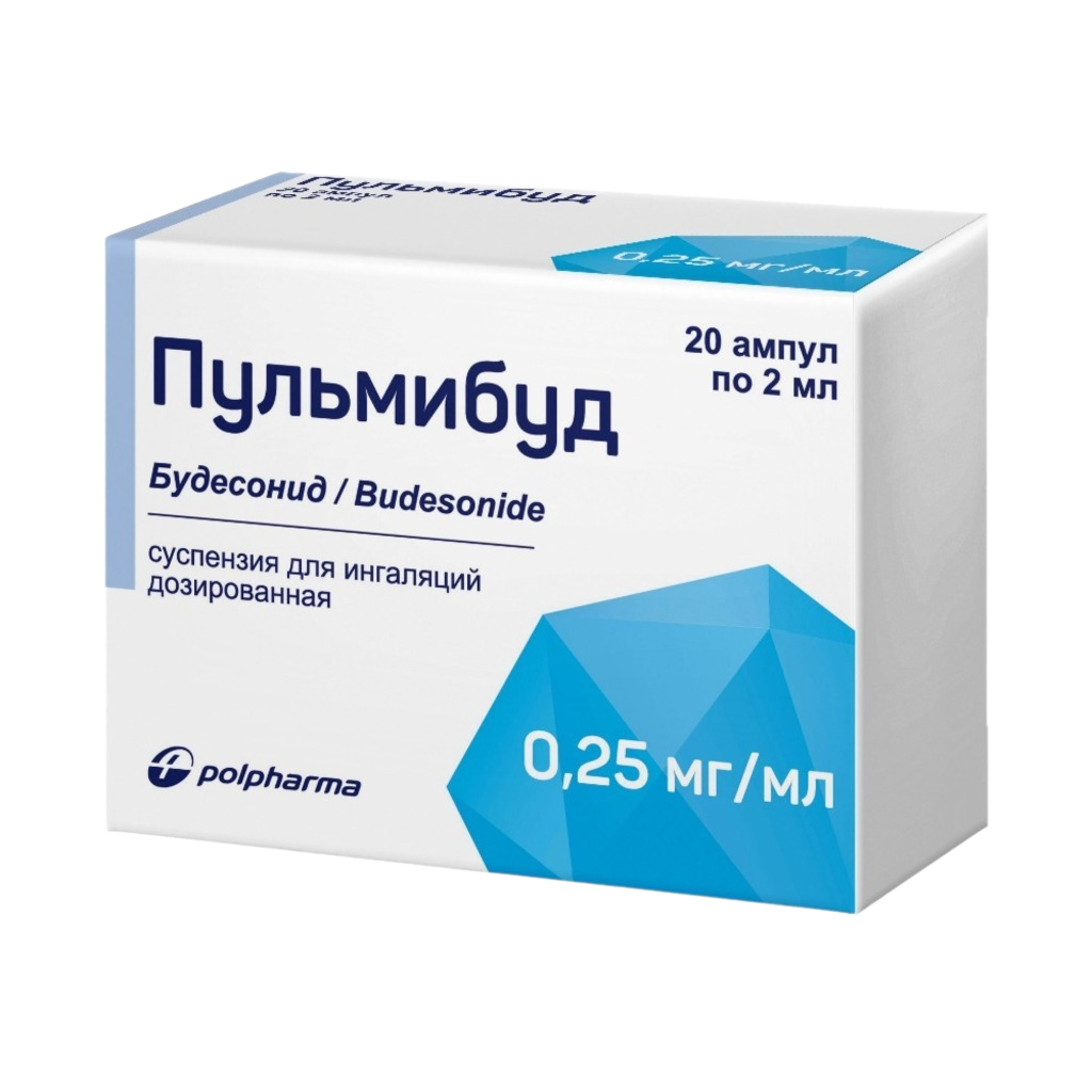 Пульмибуд 0.25. Пульмибуд 0.25