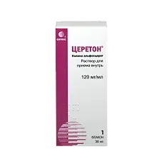 Купить Церетон раствор для приема внутрь 120 мг/мл 30 мл 1 шт цена