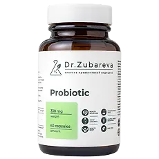Купить Пробиотики / Probitic Dr.Zubareva капсулы массой 330 мг 60 шт цена