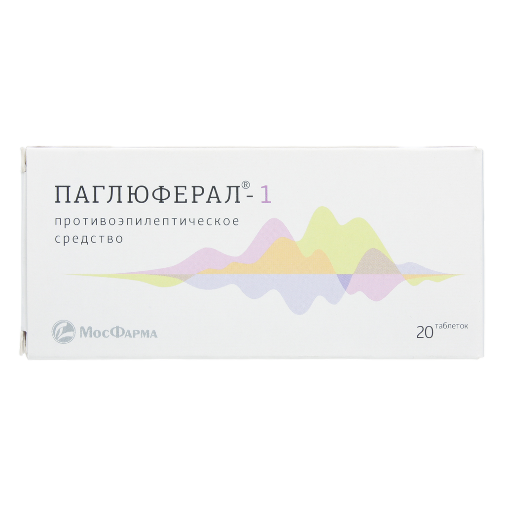 Паглюферал 1 таблетки 20 шт - купить, цена и отзывы, Паглюферал 1 ...